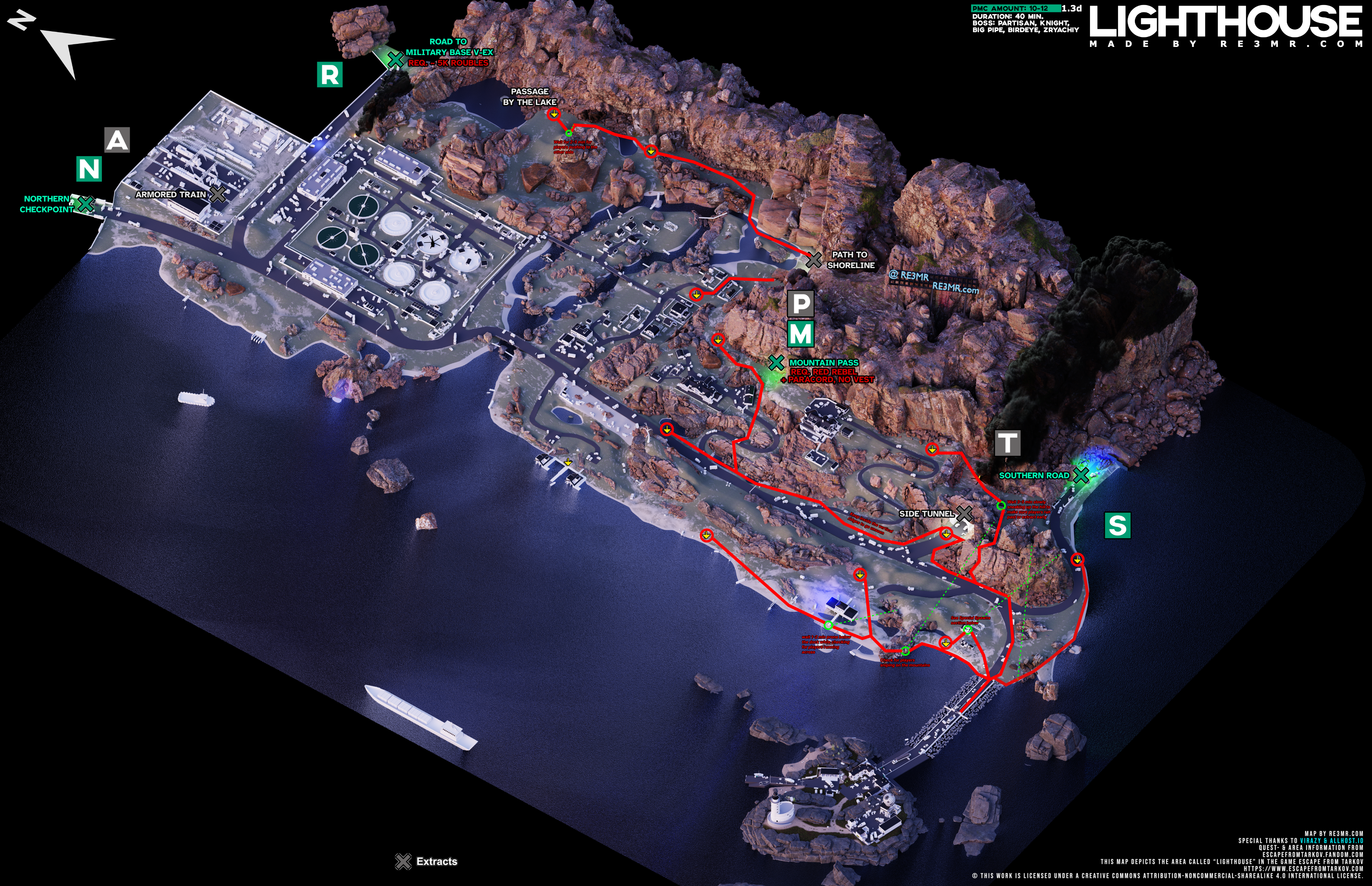 Lighthouse Map Base Layer